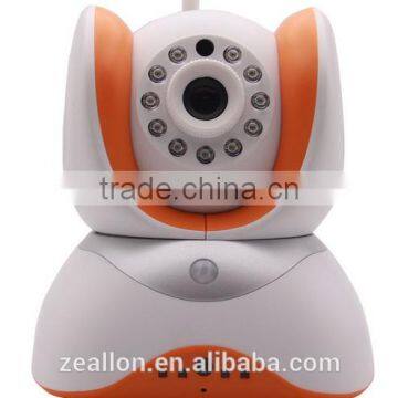 Wireless IP camera Network Security wifi ip Camera, Plug/Play, Pan/Tilt with Two-Way Audio and Night Vision