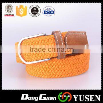 Custom DongGuan Factory Orange Womens Elastic Belts