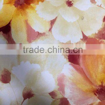 2016 Newest Beautiful Colorful Wallpaper With Big Flower Pattern for Home photo-3