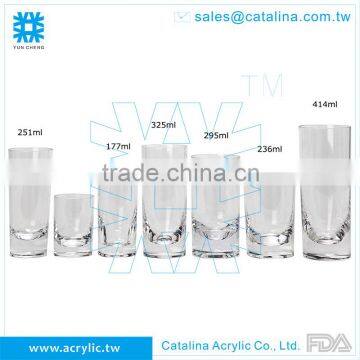Acrylic 251ML Water Glass