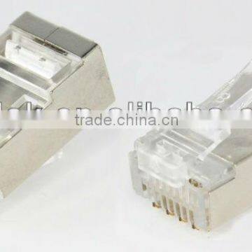 ftp rj45 connector 8p8c with gold plated