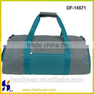 Custom light weight polyester sport duffel bag