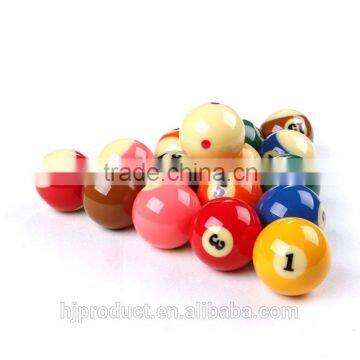 57.2mm Professional High quality 6A Crystal TV Pool ball/ High quality resin/ Factory promotion