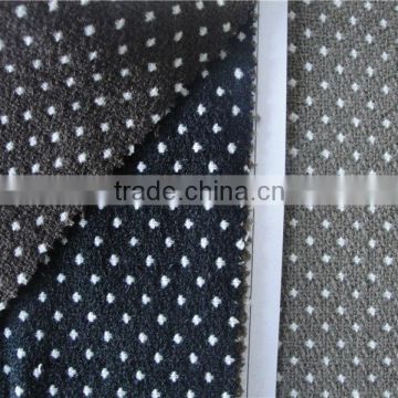 white dot pattern acrylic fabric