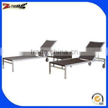 outdoor reclining lounge aluminum outdoor lounge ZT-4008LT