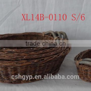 unpeeled willow basket