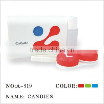 A-819 Candies with Blue Contact Lens case