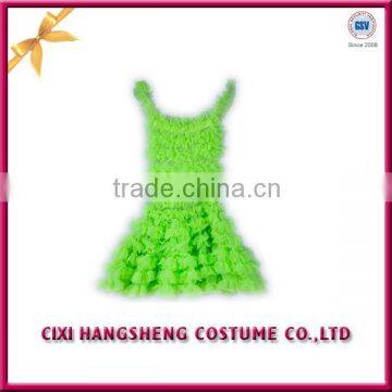 Many Sweet Style Children Summer Honeybee Chiffon Fluffy Girl Frock photo-6