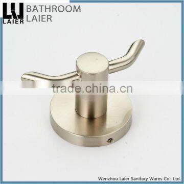 12835 New Hot Selling Products Nickel Brushed Bathroom Design Wall Mount Robe Hook photo-4