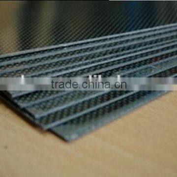 Hot selling 3k twill carbon fiber sheet/plate glossy surface