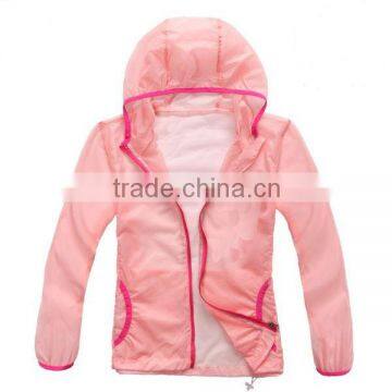 New Arrival Children's Resistant Custom uv Protection Skin Jacket