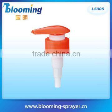 China manufactor lotion dispenser plastic pump for cosmetic bottle