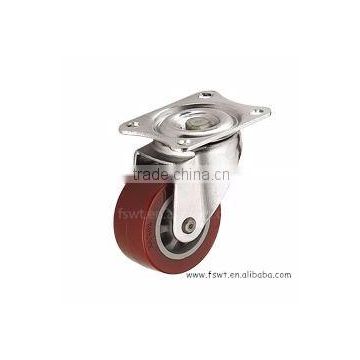 2" PU Light Duty Furniture Small Caster And Wheel