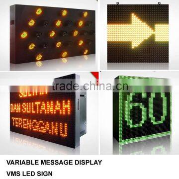 Informative Traffic Signs Portable LED Traffic Signs VMS LED Traffic Display From Glare-LED
