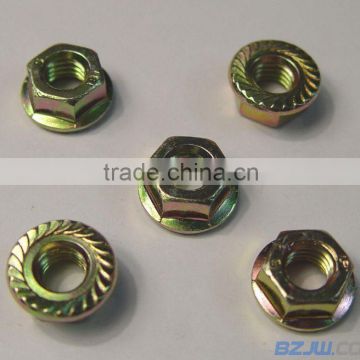 DIN6923 brass flange nut