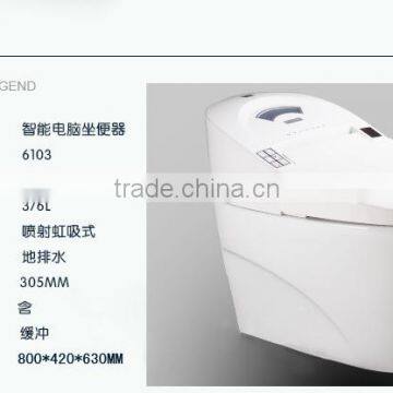 Hot Sales Modern Design Sensor Seat Smart Toilet6103 photo-6