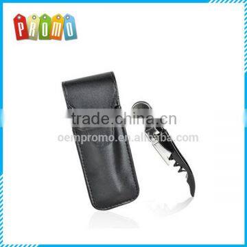 6" Waiter's genuine leather Corkscrew Holster