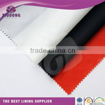 cheap polyester taffeta fabric for garment lining China supplier