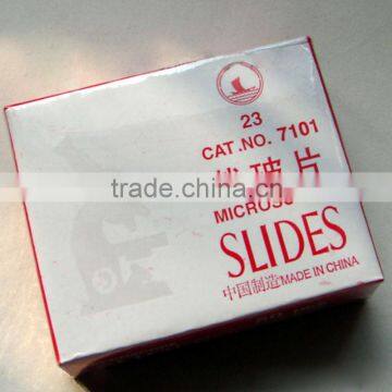 microscope glass slides 50pcs in box