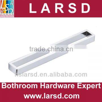 chrome plated single towel bar