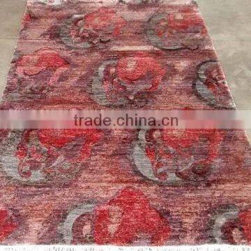 Indo Nepali Hand Knotted 10/32- 80 knots/Sq. inch Art Silk rugs