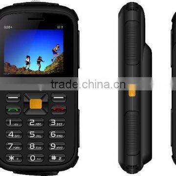 Military China Mobile Phone Rugged Mobile Phone S28+ Waterproof Phone Walkie Talkie