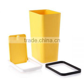 Household plastic kitchen table trash can