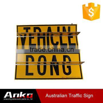 marker board steel,moving vehicles signs,orange aluminum plate