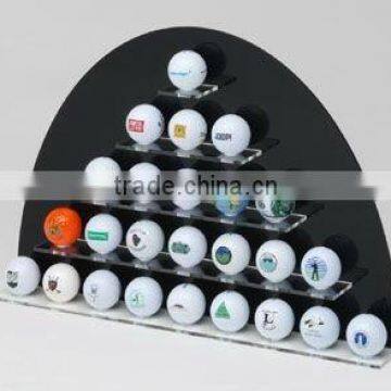 slatwall acrylic golf ball display,golf ball holder,golf ball display VJB-0189