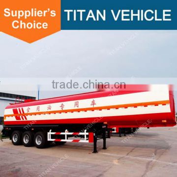 TITAN 45000 Liters Edible / Cooking / Palm Oil Tanker Trailer With Cheap Price