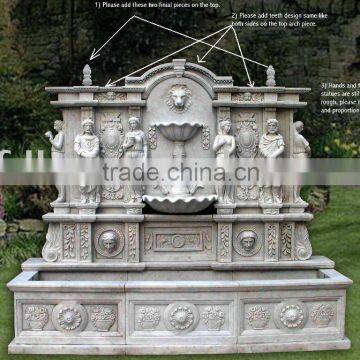 stone carving water fountain