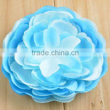 Hot Sale Peony Flower Artificial Flowers Accessory Handmade Artificial Silk Fabric Peony Hair Flowers For Hair Dress Decoration photo-4