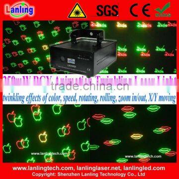 professional Dj RGY Animation Twinkling Laser Lighting projector disco party