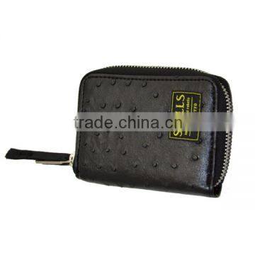 2015 Fashion Oostrich Leather Zipper Wallet photo-3