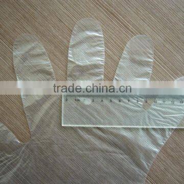 Biodegradable HDPE/LDPE gloves disposable plastic glove