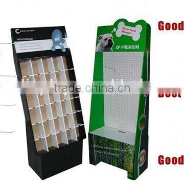 battery distributor battery cardboard display rack/