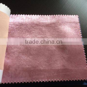 100% polyester shining blackout fabric for curtain, shiny blackout fabric for African curtain, flame retardant fabric supplier