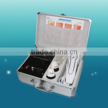 Portable boxy skin and hair analyzer