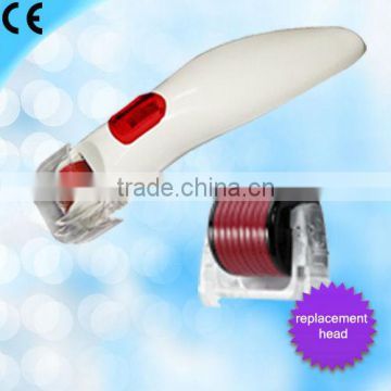 Treatment for acne scars needle roller,Mini vibration derma roller L007