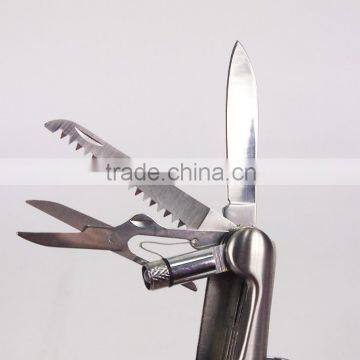 Multifunction Stainless Steel Folding Pocket Knife With Led Light photo-3