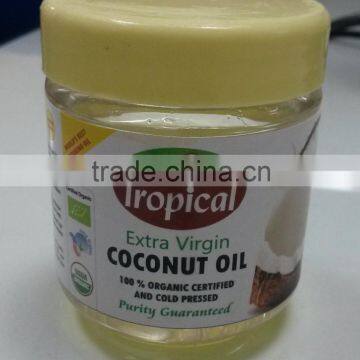 100% Pure and Natural Cold Pressed Virgin Coconut Oil