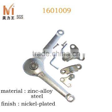 optional stop fittings for cabinet door