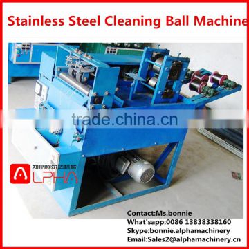 Stainless Steel Pot Scourer Machine /Cleaning Ball Making Machine