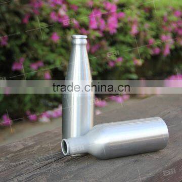 Empty aluminum liquor bottle wholesale for beer