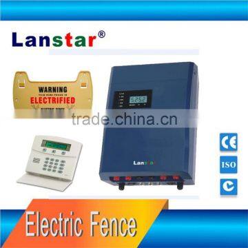 Hot sale home security electric fence, house garden security alarm system, security electric fence energizer