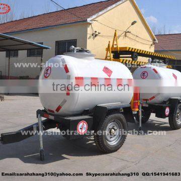 ISO Certification and Semi-Trailer Type small fuel tank trailer
