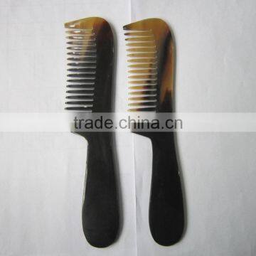 High quality traditional design buffalo horn comb