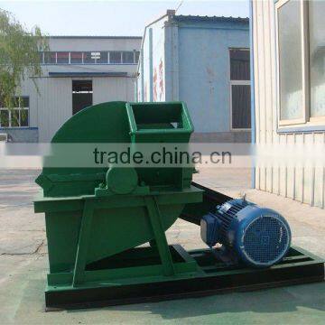 Wood trunk and branch crusher