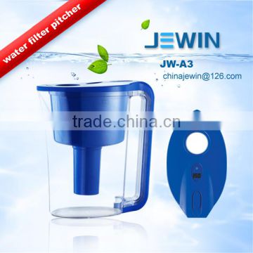 Plastic household drinking water filter pitcher 3.5L