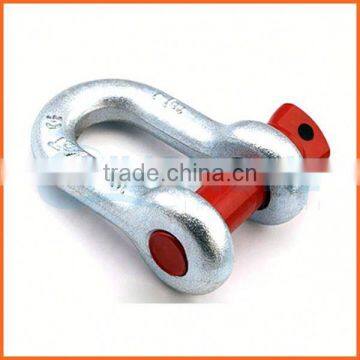 Factory price customized 316 stainless steel d shackle